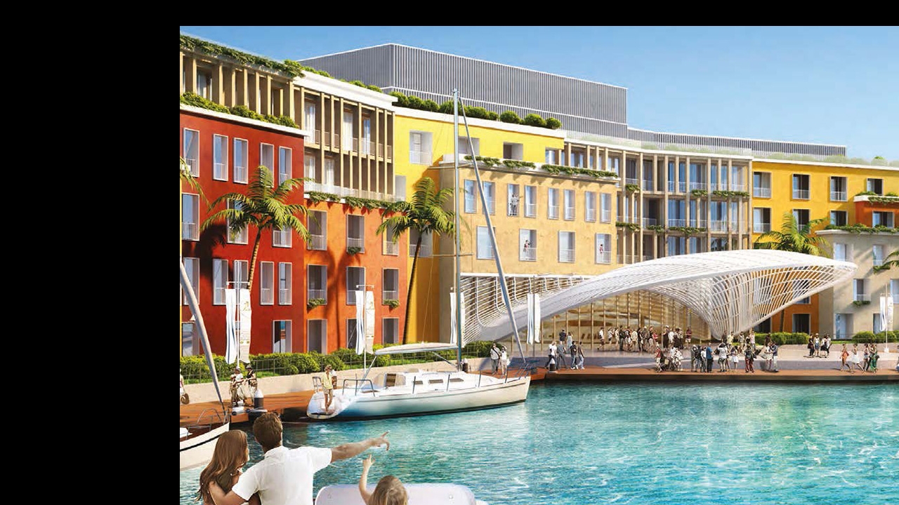 Jardim Vista to landscape Portofino Hotel in The Heart of Europe - Dubai